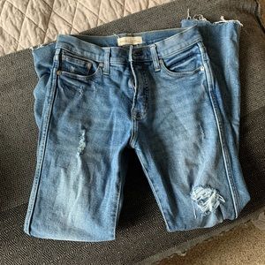 Gap high rise jeans
